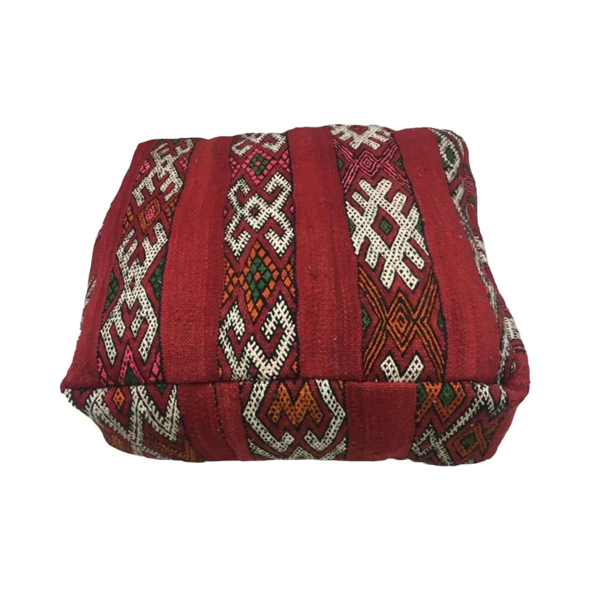 Handmade Moroccan Rug Pouf