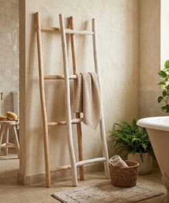 Alternative view of Handmade Wooden Blanket Ladder